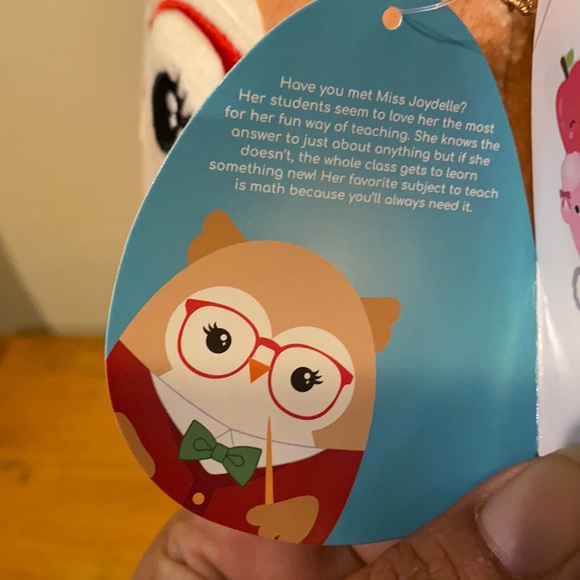 Squishmallows Soft & Cuddly Jaydelle the Owl 8 inch series 32 NWT - Picture 6 of 9